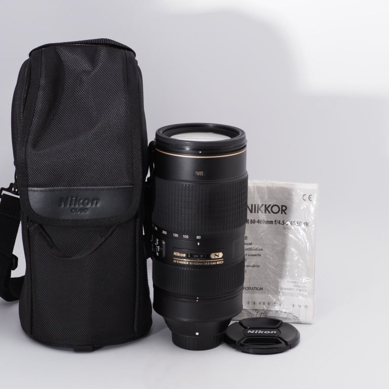 Nikon ニコン 望遠ズームレンズ AF-S NIKKOR 80-400mm f4.5-5.6G ED VR Fマウント 交換レンズ