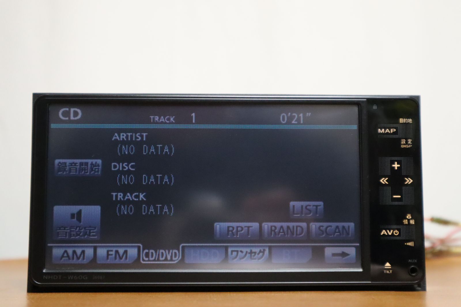 ☆良品☆ NHZNーW60G（地図 2010年10月／フルセグ）トヨタ純正ナビ③ ☆良品☆ NHZNーW60G（地図 2010年10月／フルセグ）トヨタ純正ナビ③