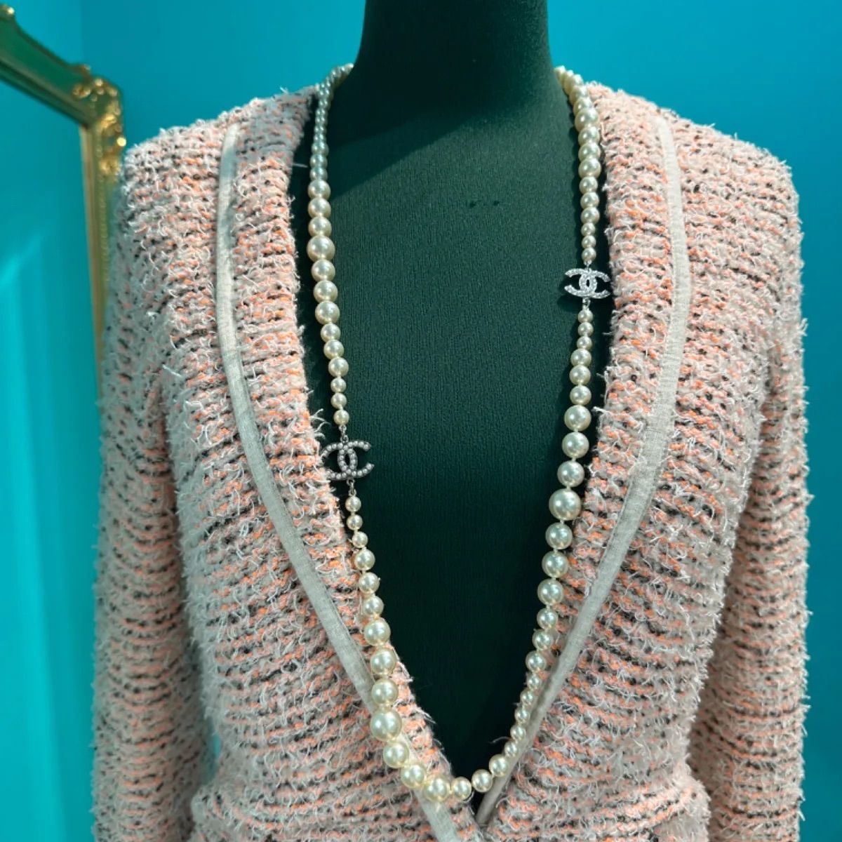 美品CHANELシャネル パール ロングネックレス - メルカリ