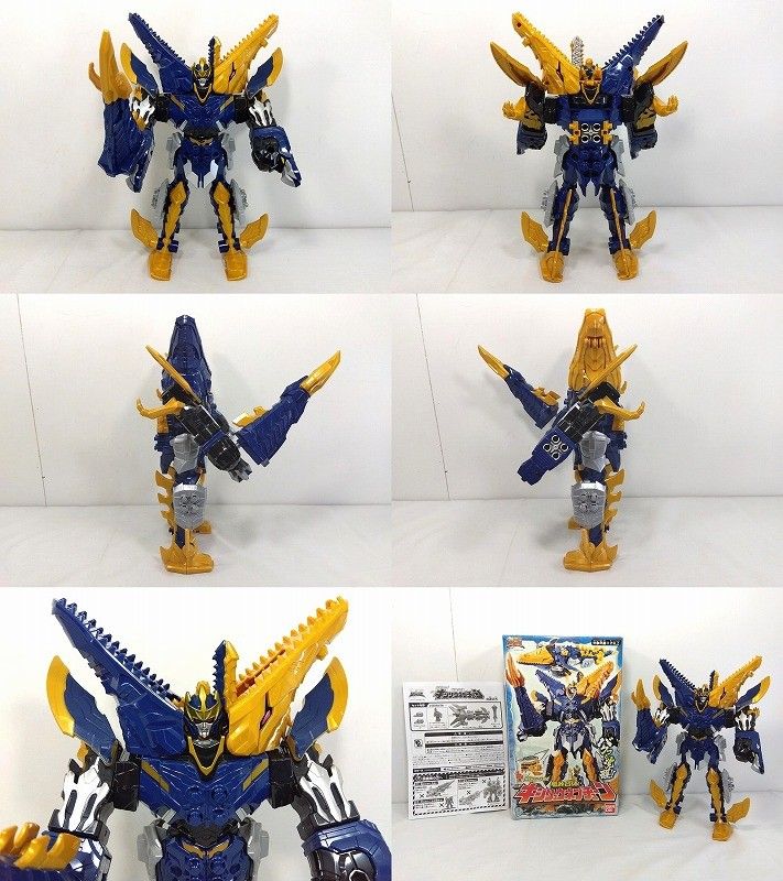 BANDAI - s25g-853n【中古】BANDAI　バンダイ　騎士竜戦隊リュウソウジャー　騎士竜シリーズ07　竜装合体　DXキシリュウネプチューン　箱付き s25g-853n【中古】BANDAI バンダイ 騎士竜戦隊リュウソウジャー