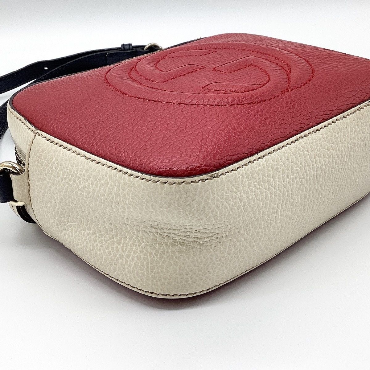 美品 GUCCI グッチ ソーホーディスコ ショルダーバッグ 斜め掛け