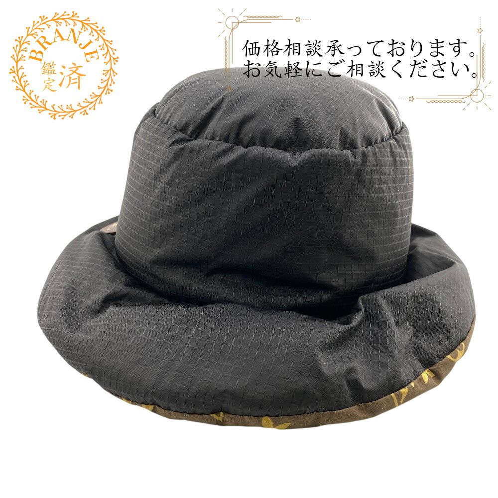 ルイヴィトン M77024 モノグラム ハットボブ ピロー バケットハット S