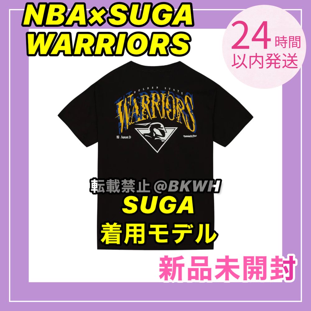 BTS SUGA agustd シュガ ユンギ バスケ コラボ 着用モデル NBA WARRIORS Mサイズ Lサイズ XLサイズ