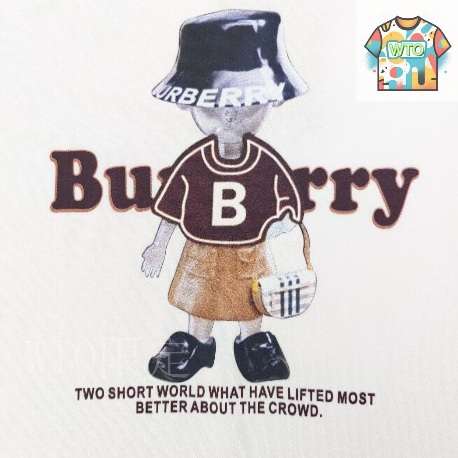 【雰囲気抜群❗️】BURBERRY 総柄 変形デザイン カットソー Y2K ☆美品☆バーバリー＊半袖Tシャツ＊y2k＊160cm/S相当 - メルカリ