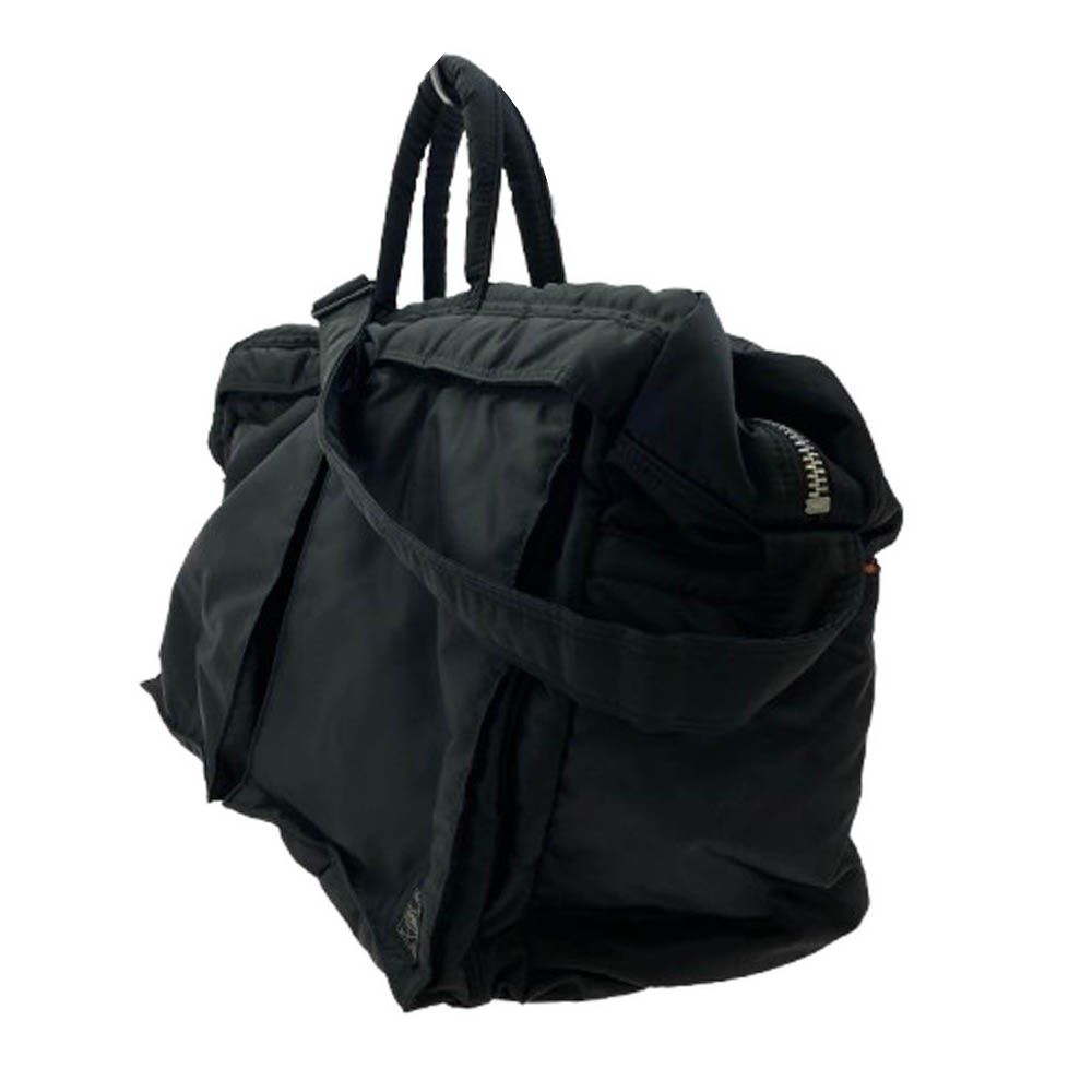 極美品】PORTER ポーター タンカー 2way ダッフルバッグ ブラック