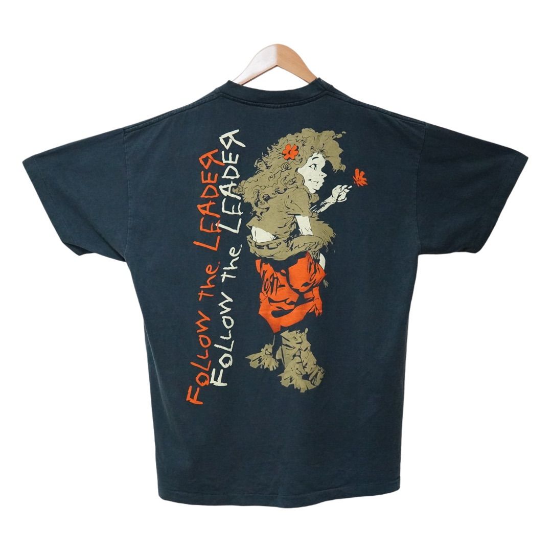 90-00s KORN コーン Tシャツ giantタグ XL相当 オリジナル 90-00s KORN コーン Tシャツ giantタグ XL相当 オリジナル