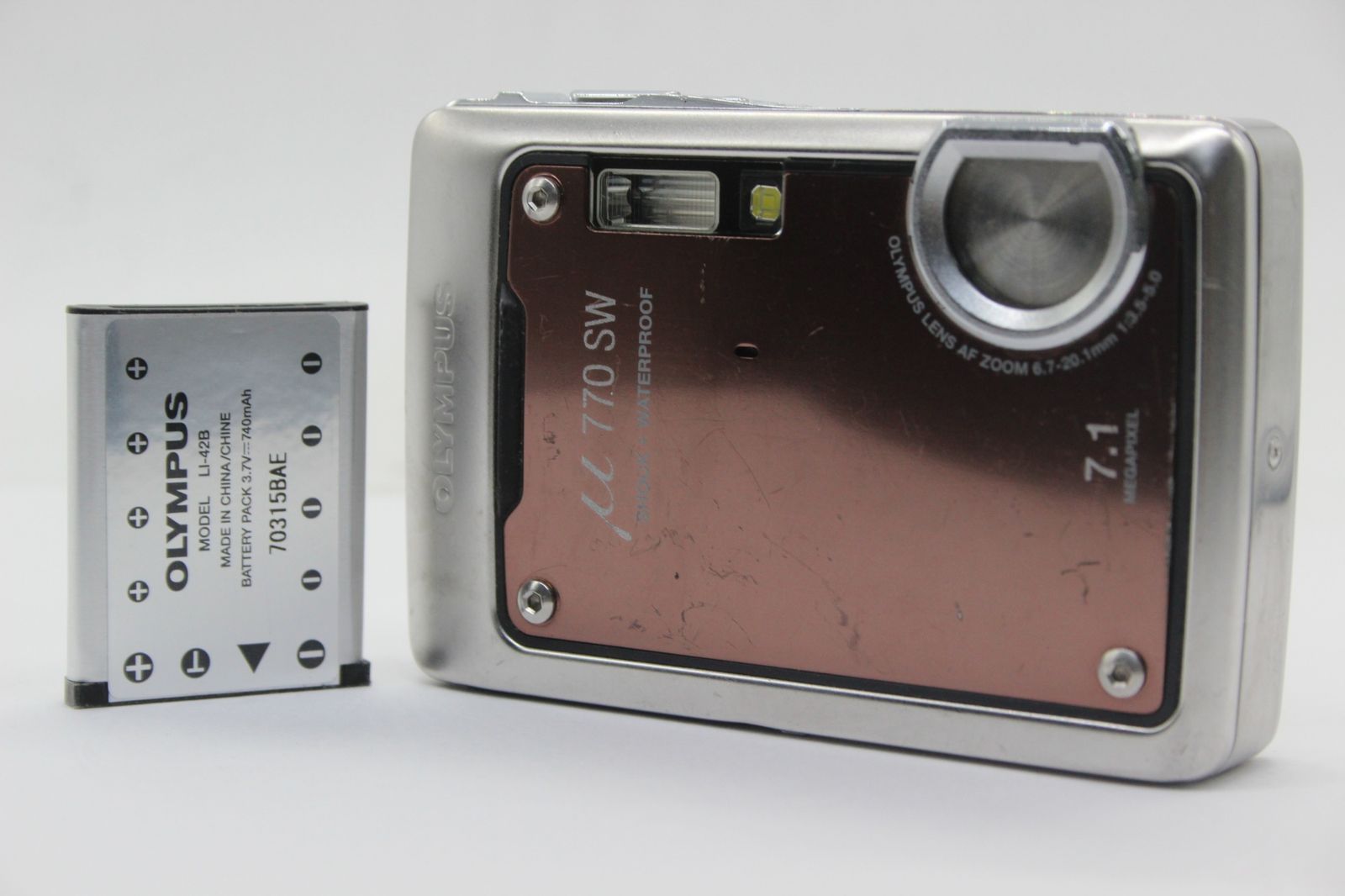OLYMPUS μ 770 SW デジタルカメラ【動作確認品】