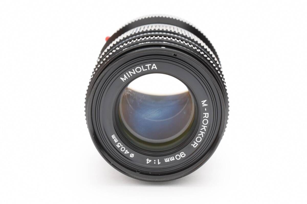 ＜並品＞ MINOLTA M-ROKKOR 90mm F4｜ライカMマウント対応 ☆良品☆ ミノルタ MINOLTA M-ROKKOR 90mm F4 ロッコール ライカ