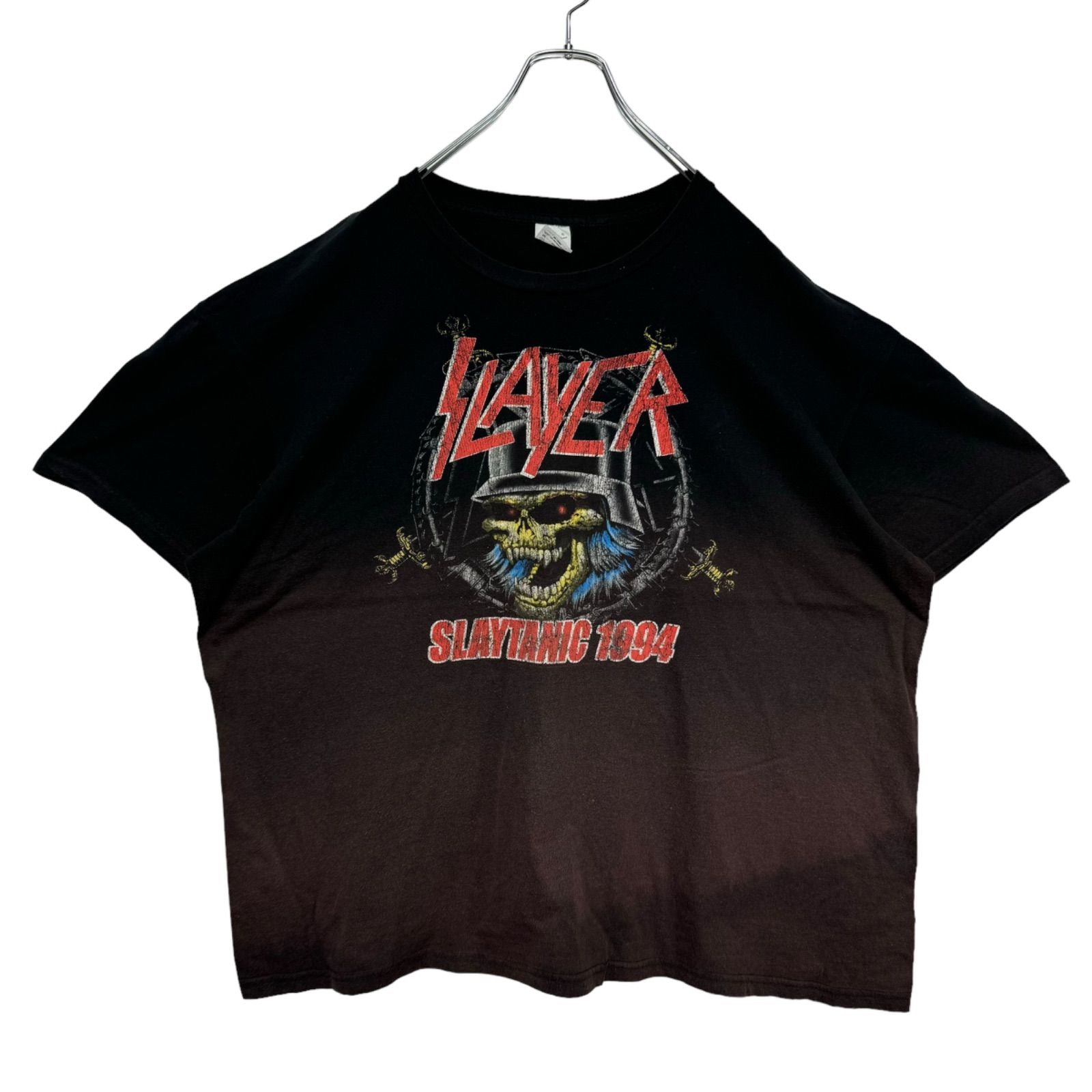 【あす楽対応】 XXL SLAYER SLAYTANIC 1994 T-shirt Tee スレイヤー Tシャツ ミュージシャン