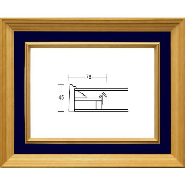 額縁 油彩額縁 油絵額縁 木製フレーム キュートII サイズF40号