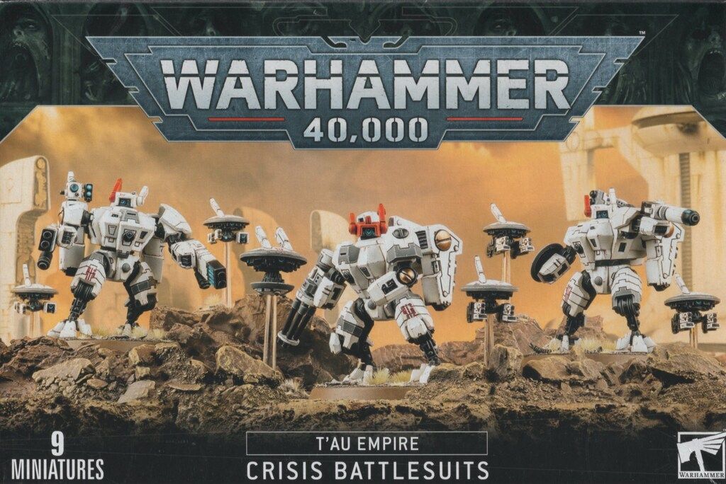 GAMES WORKSHOP WARHAMEER40000 Crisis Battlesuits 2025