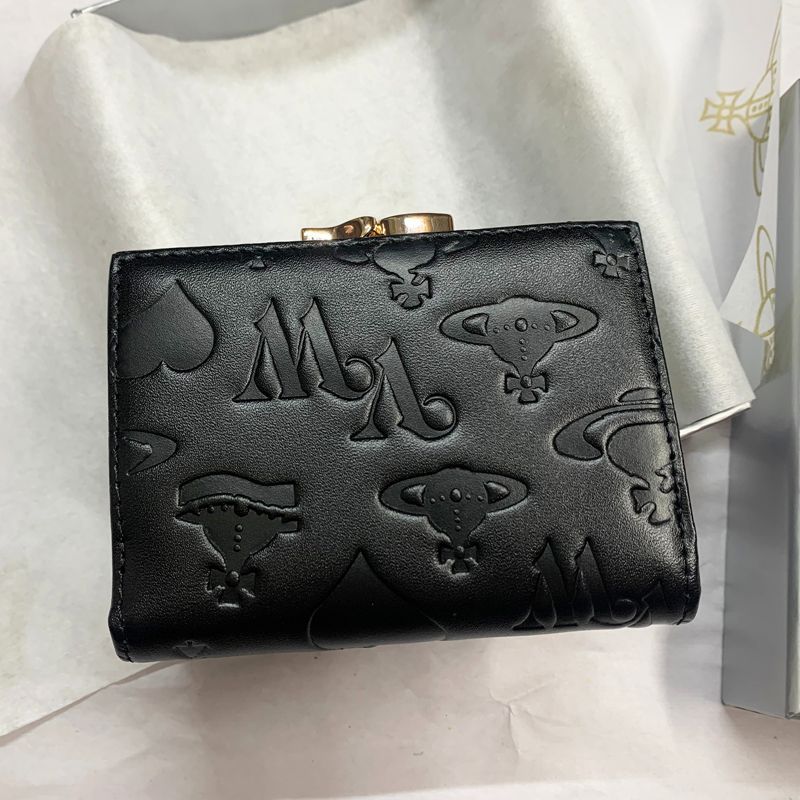 Vivienne Westwood正規品/送料関税込み エンボス カード財布 美品 未使用 Vivienne Westwood ヴィヴィアンウエストウッド