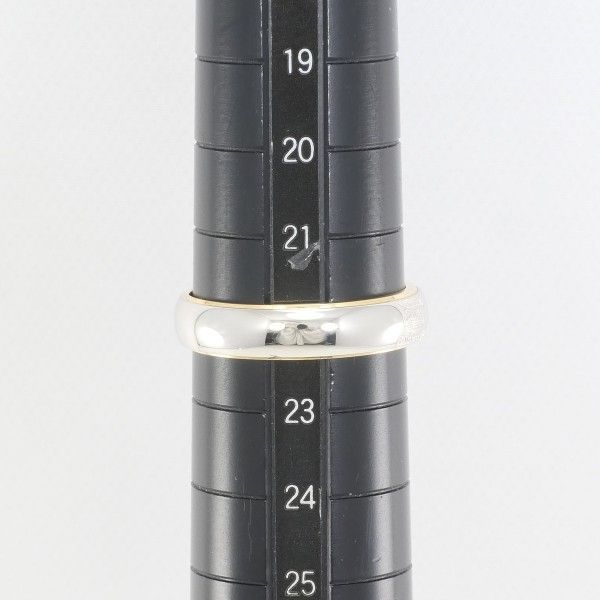 淡水水槽】 バーバリー PT900 K18YG リング 指輪 22号 総重量約8.7g ?