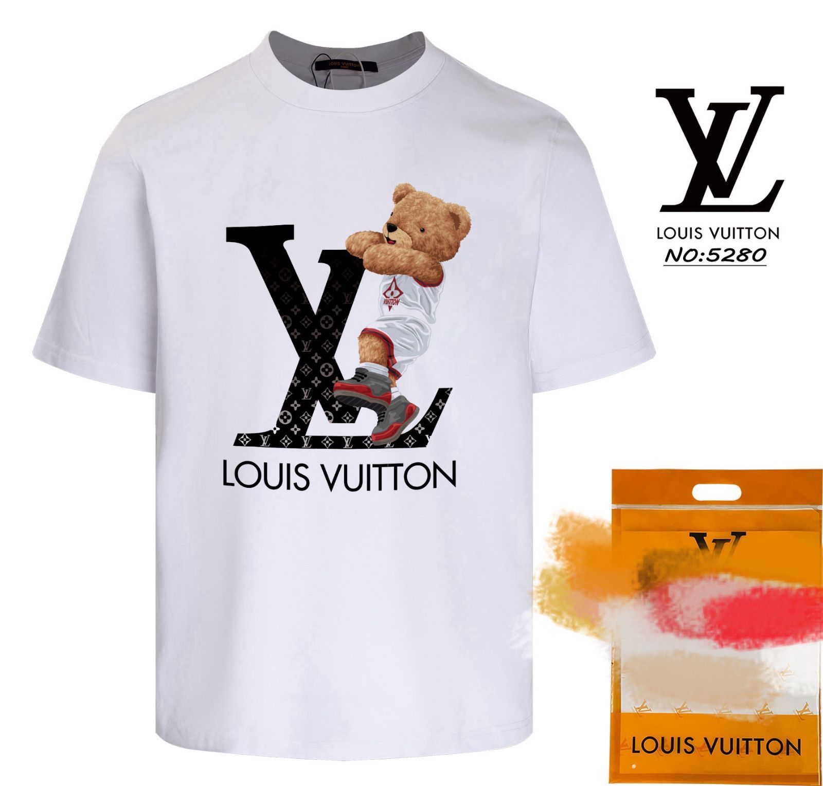 新品未使用】Louis Vuitton ルイ・ヴィトン 半袖Tシャツ 男女兼着 - メルカリ