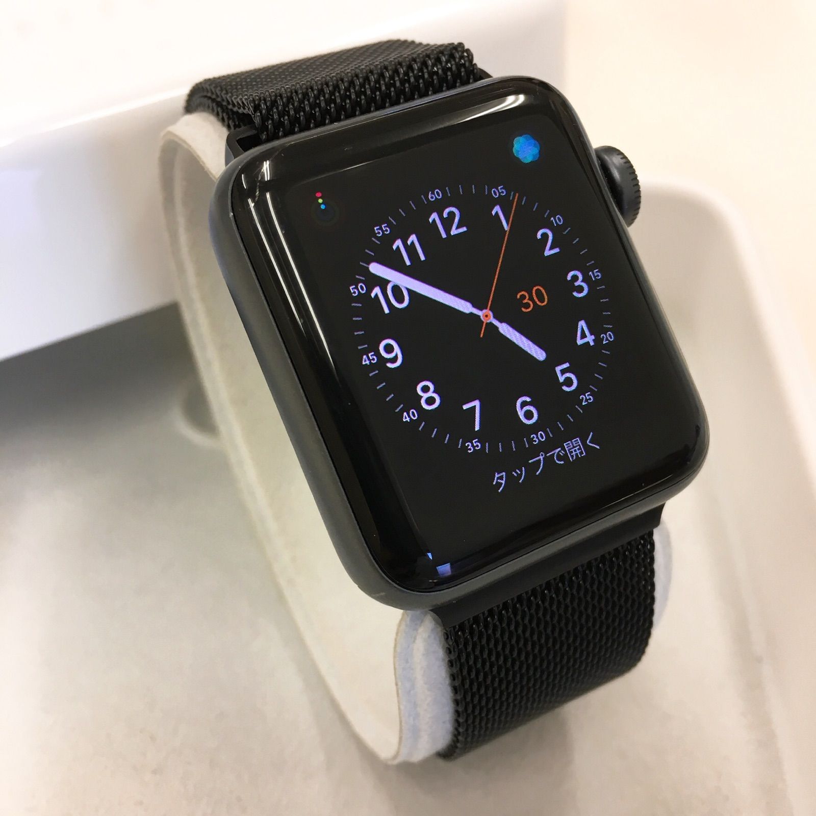 人気が高い アップルウォッチ Watch Apple .. # 38mm 黒 シリーズ3 ...