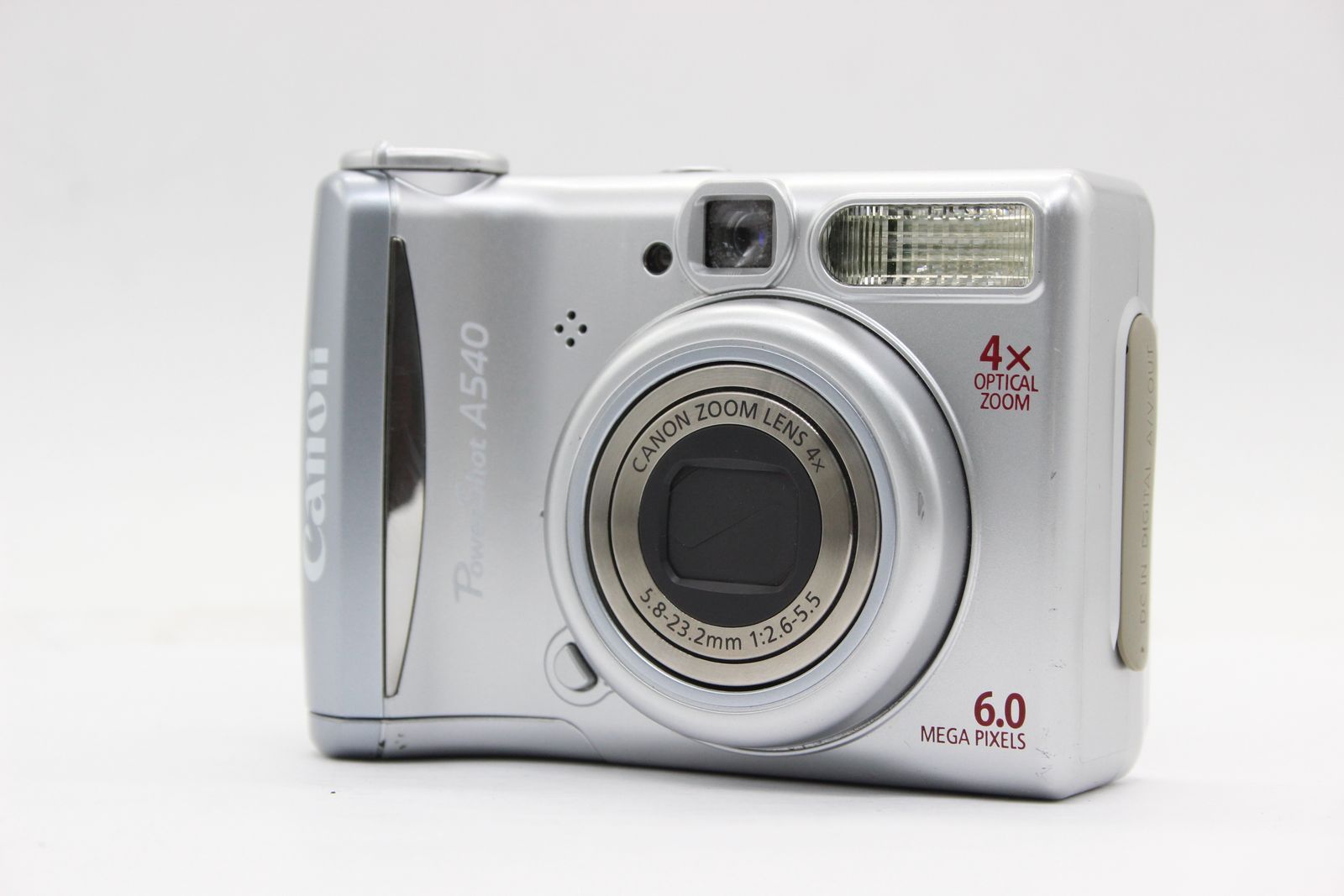 返品保証】 【便利な単三電池で使用可】キャノン Canon PowerShot A540 
