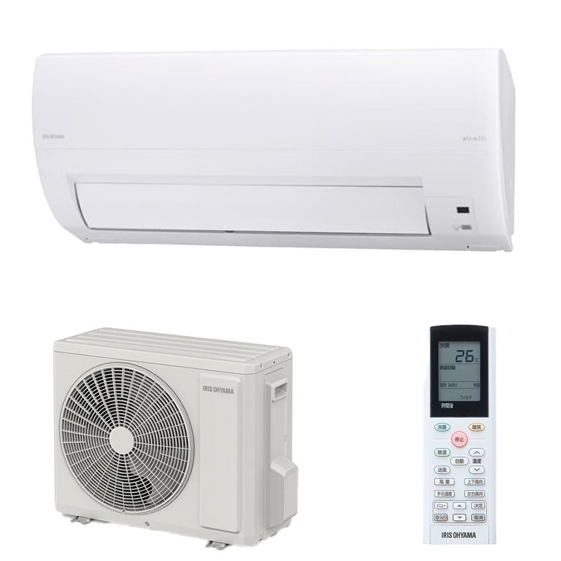 メーカー正規品 IRIS OHYAMA アイリスオーヤマ フィルター自動清掃機能付エアコン 主に14畳 4.0kW IAF-4007M