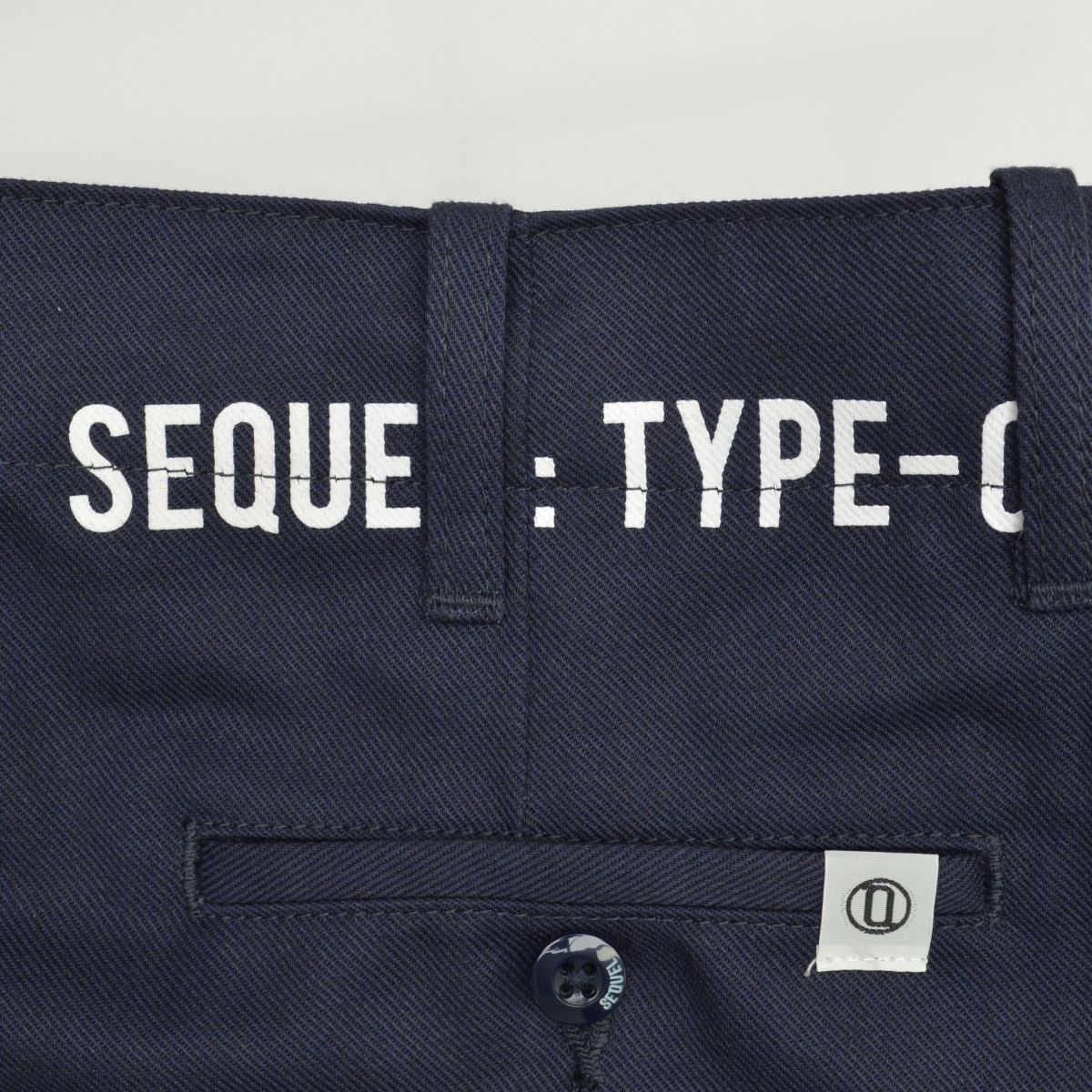 M【SEQUEL / シークエル】SQ-20AW-PT07 TWO TUCK PANTS NAVYパンツ ...