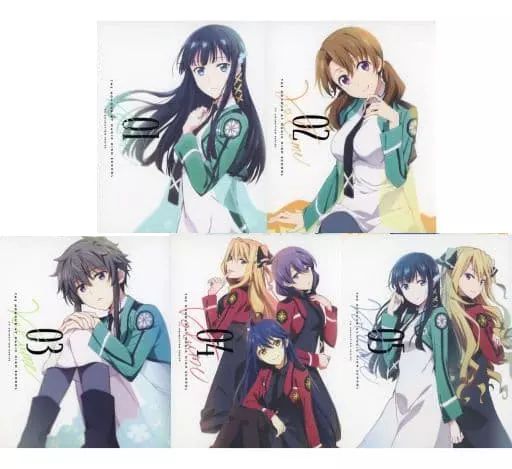 アニメDVD 魔法科高校の優等生 完全生産限定版 BOX付き全5巻セット