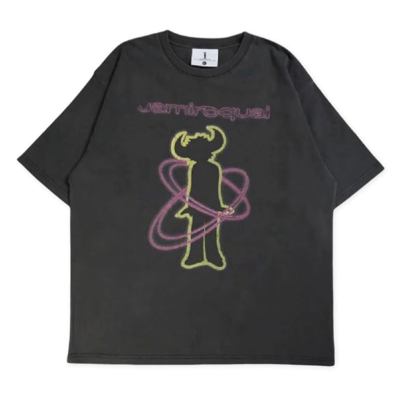 m*k様 【新品未使用】Jamiroquai バッファローマンTシャツ POPU 新品 メンズ ジャミロクワイ Jamiroquai バッファローマン プリント