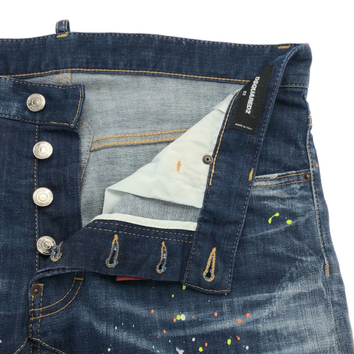 ディースクエアード TIDY BIKER JEAN S74LB1310 テーパードデニム 