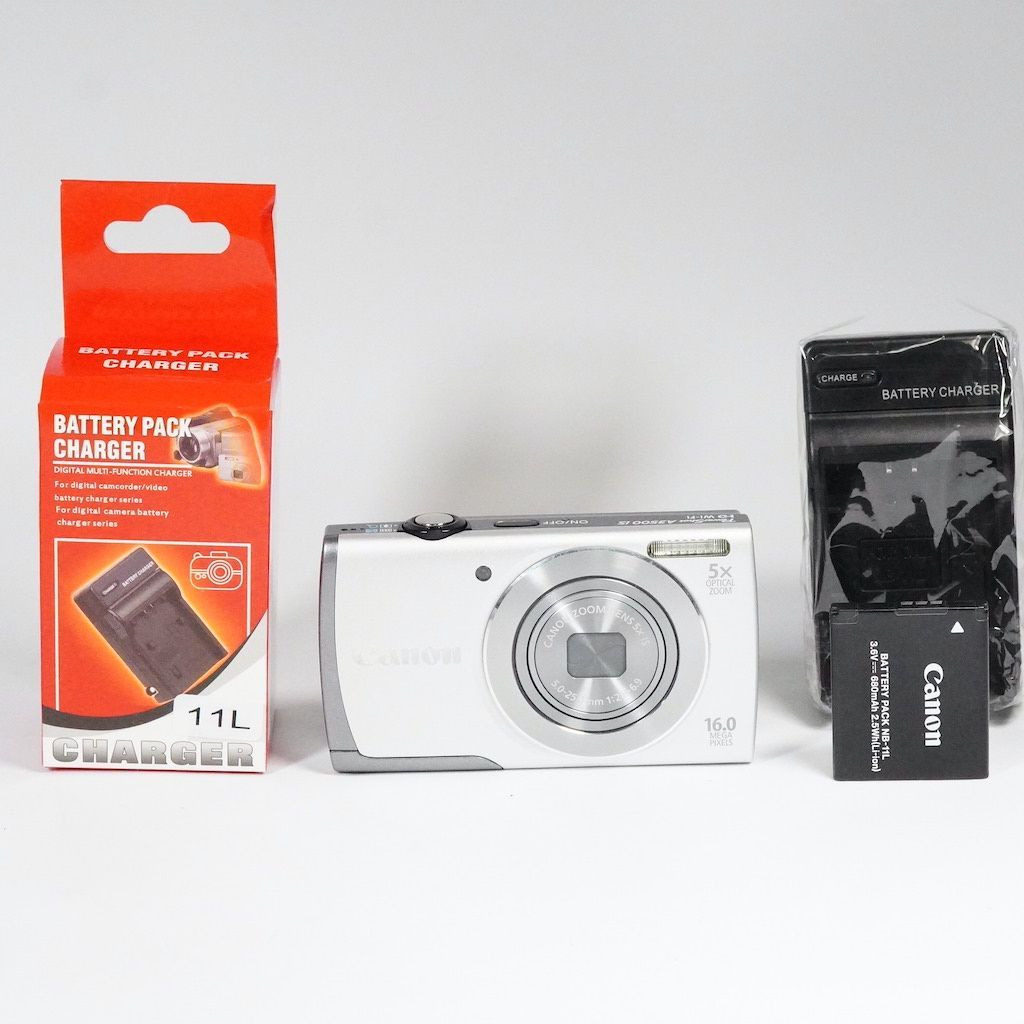 【動作確認済み】Canon PowerShot A3500 IS シルバー CANON PowerShot A3500 IS [シルバー] 価格比較 - 価格.com