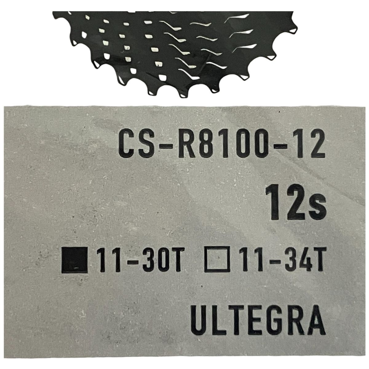 12Sアルテグラ　CS R8100 Shimano Ultegra FC-R8100 Crankset (Grey) (2 x 12 Speed