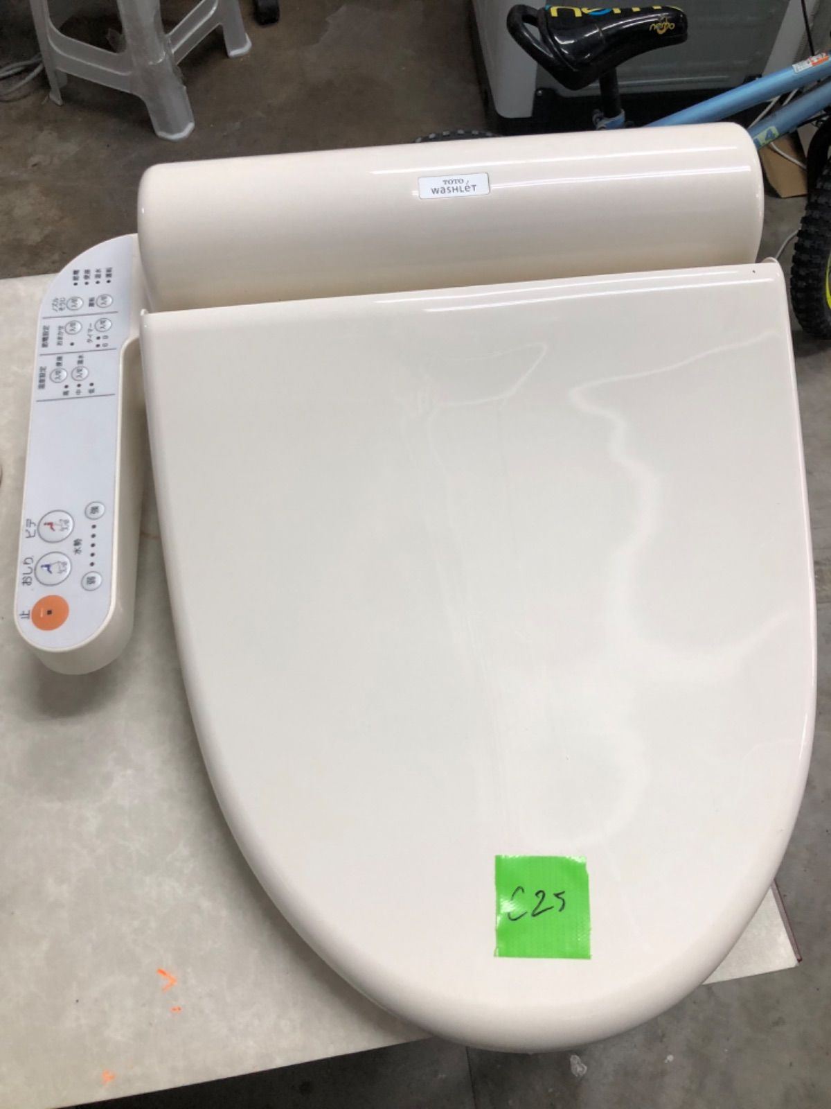 c25 TOTO ウォシュレット 温水洗浄便座tcf2111 - メルカリ