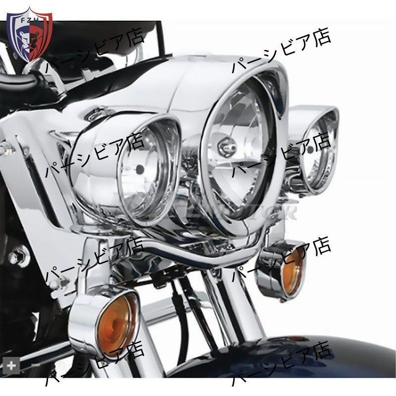 クリアキン Kuryakyn LEDヘッドライト 7インチ ハローリング内蔵