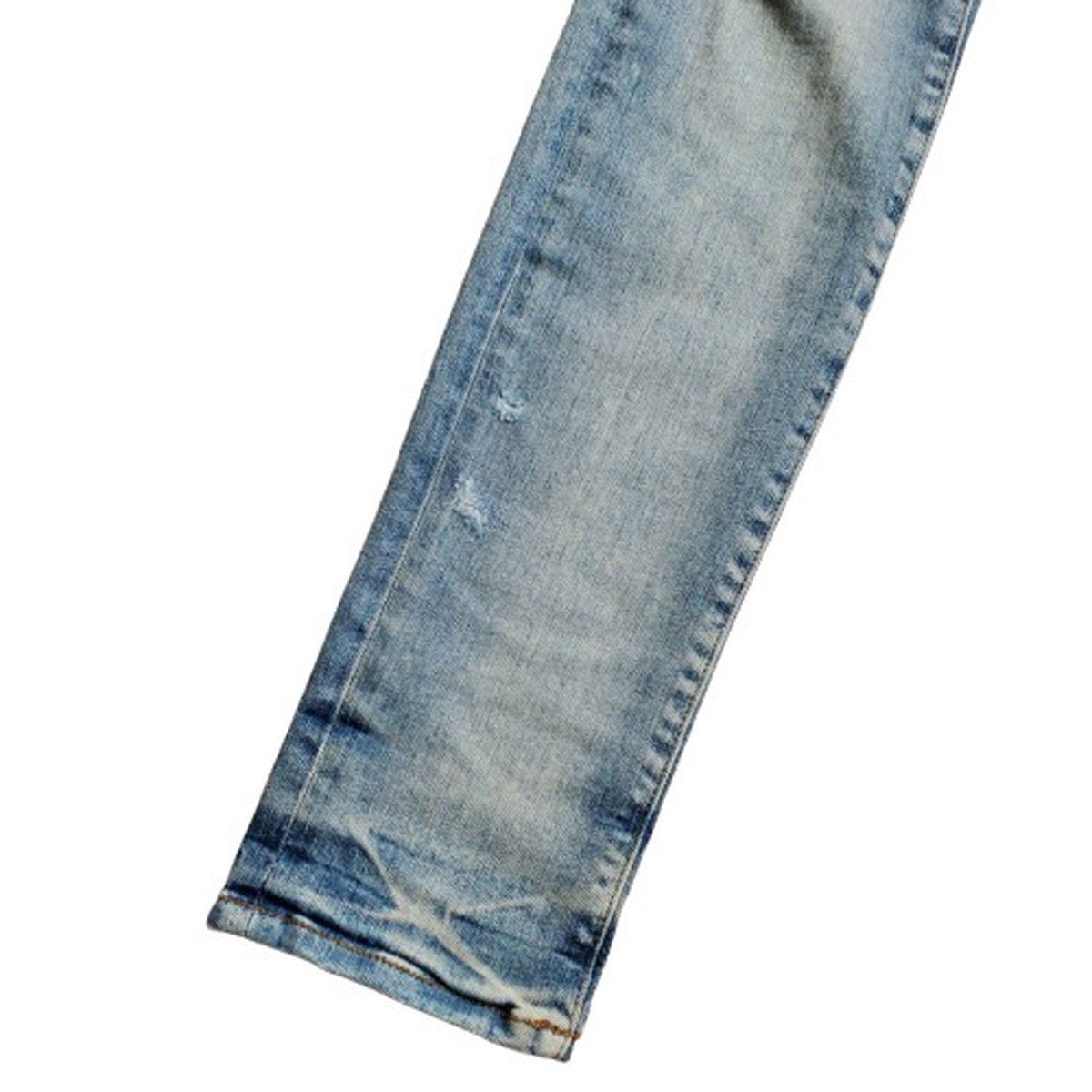 AMIRI アミリ MDS-021 スキニーデニムパンツ デストロイクラッシュ加工 