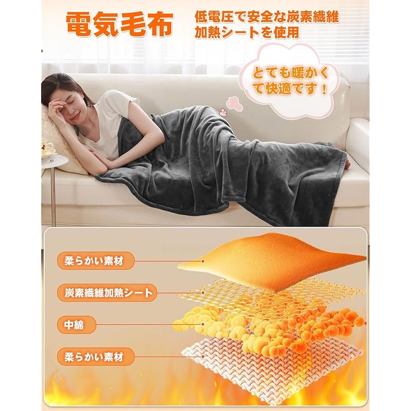 電気ひざ掛け