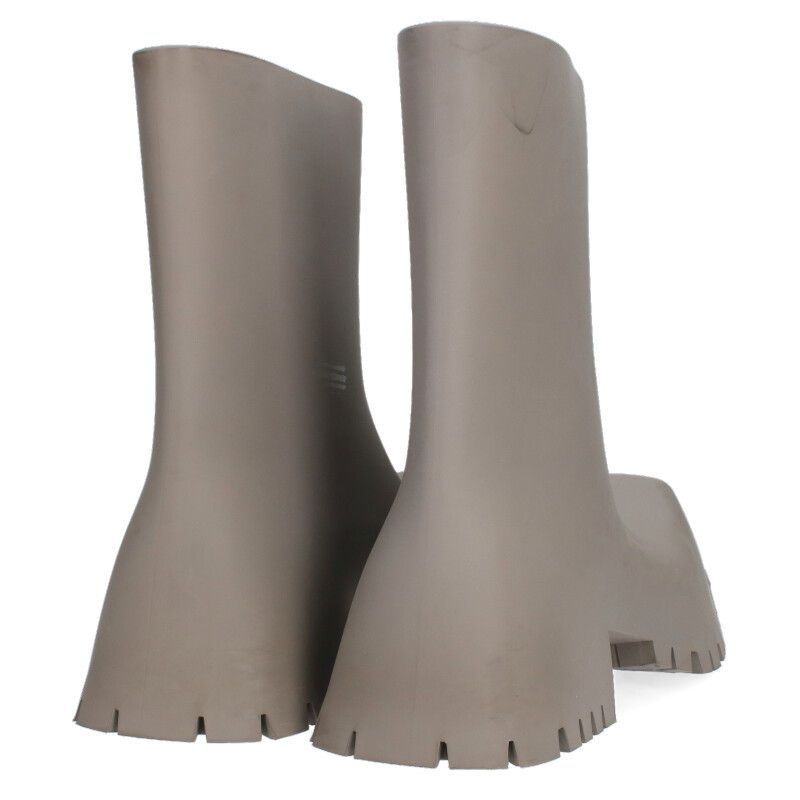 靴 balenciaga trooper 43 Balenciaga Trooper Rubber Low Boots