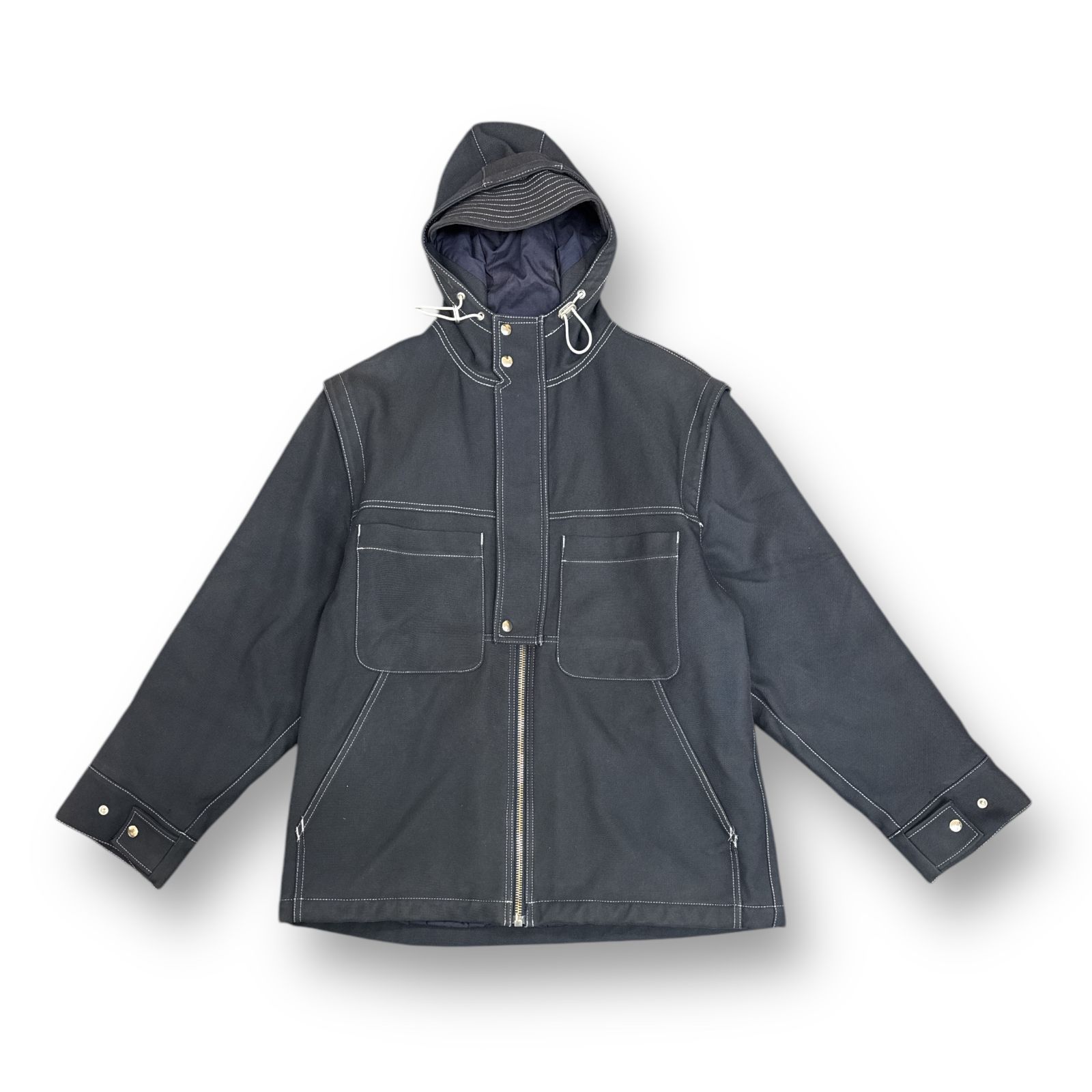 JACQUEMUS LAVESTEMEUNIER フード ジップ ブルゾン ジャケット 
