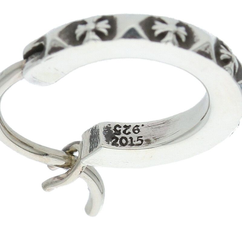 クロムハーツ HOOP TFP TINY/タイニーフープ シルバーピアス メンズ  