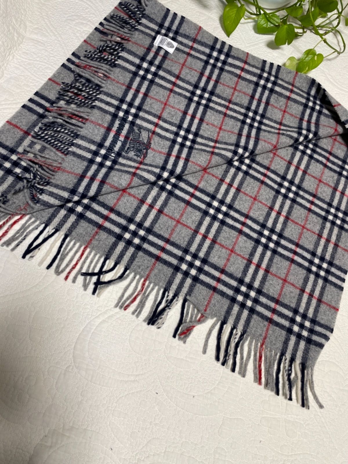 ◆美品◎BURBERRY バーバリー 膝掛け ストール バーバリー BURBERRY LONDON 膝掛けストール 西川産業株式会社