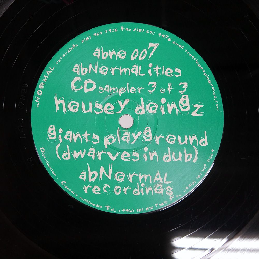 UK盤 VA CD SAMPLER 3 OF ABNO 007 12 その他 レコード CD DVD ブルーレイ