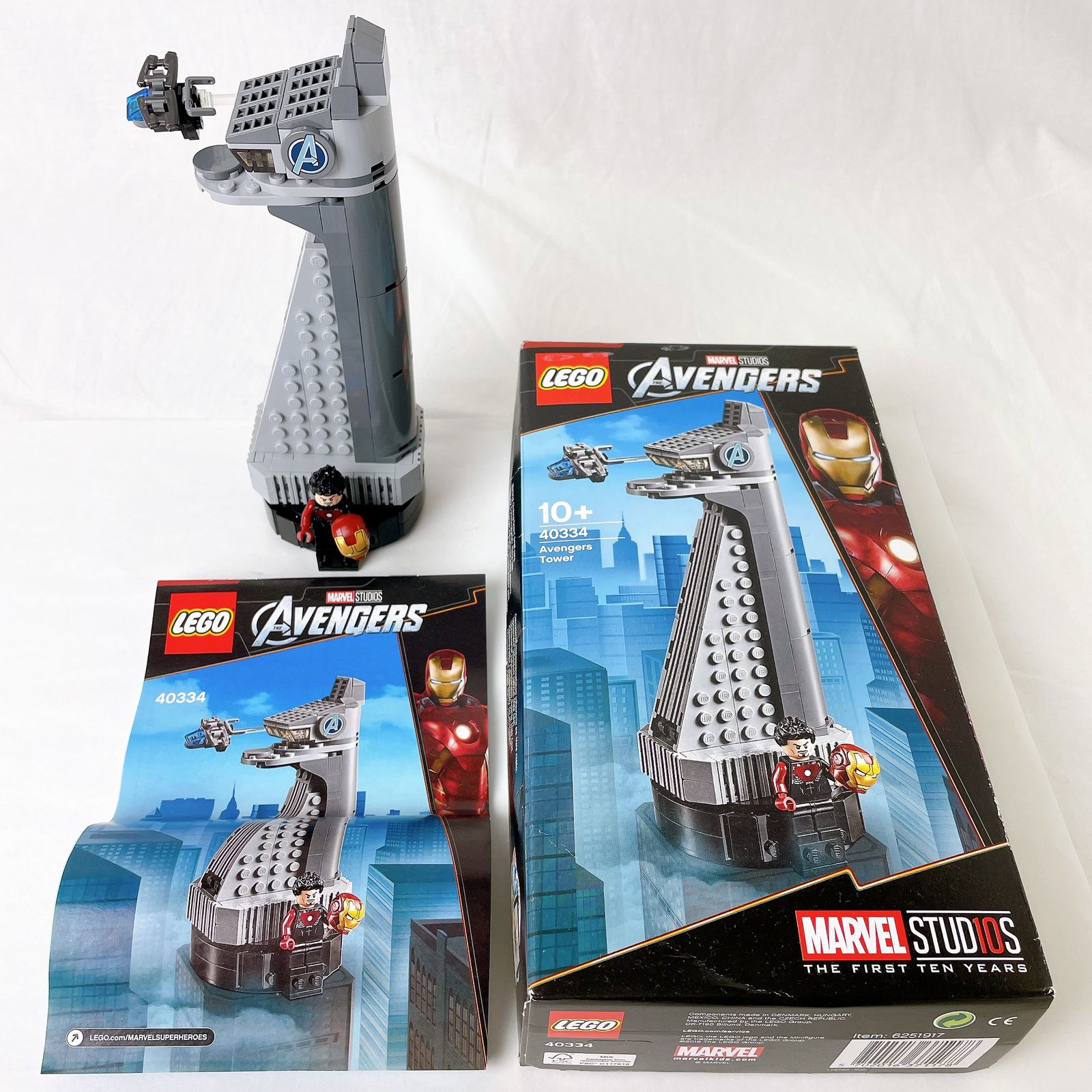 LEGO 40334 アベンジャーズタワー アイアンマン(トニー