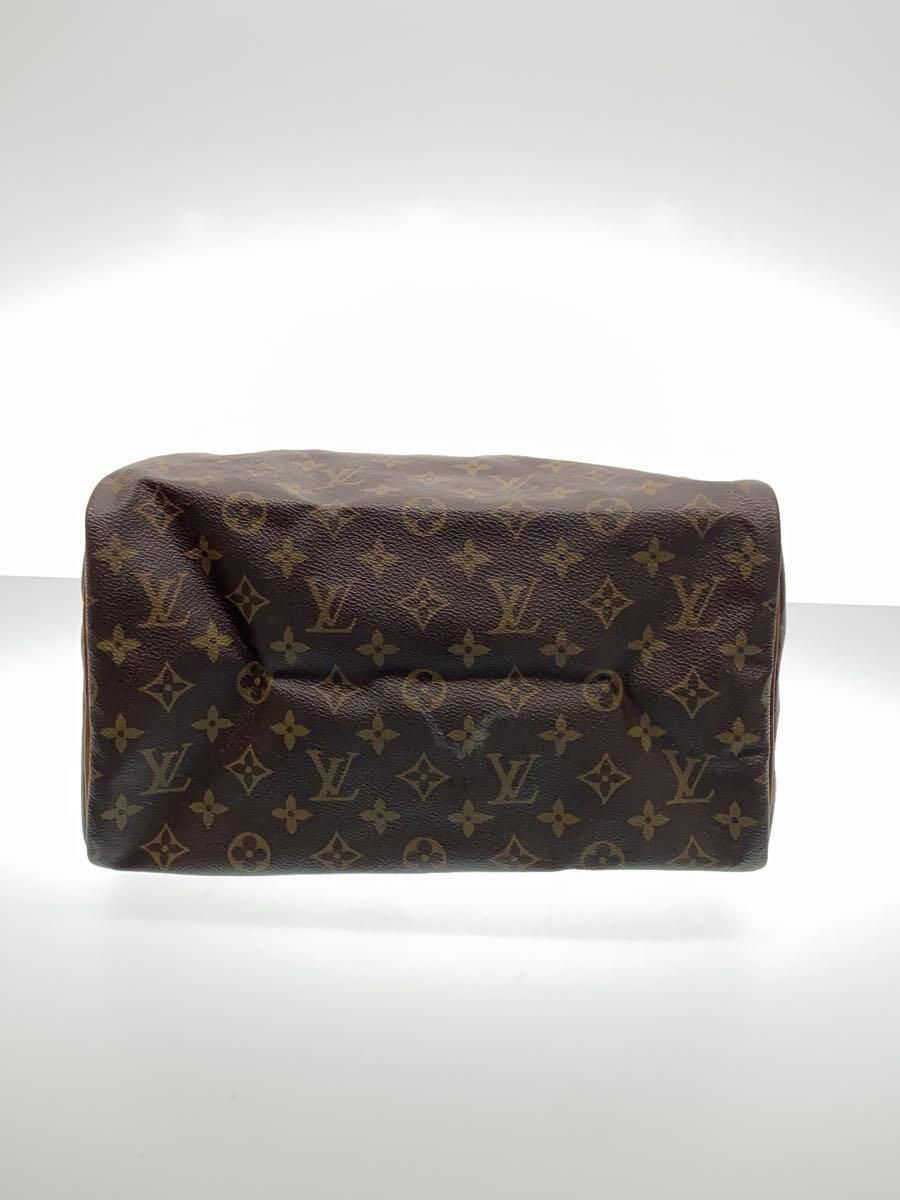 LOUIS VUITTON 1)スピーディ30_モノグラム・キャンバス_BRW PVC ブラウン - メルカリ