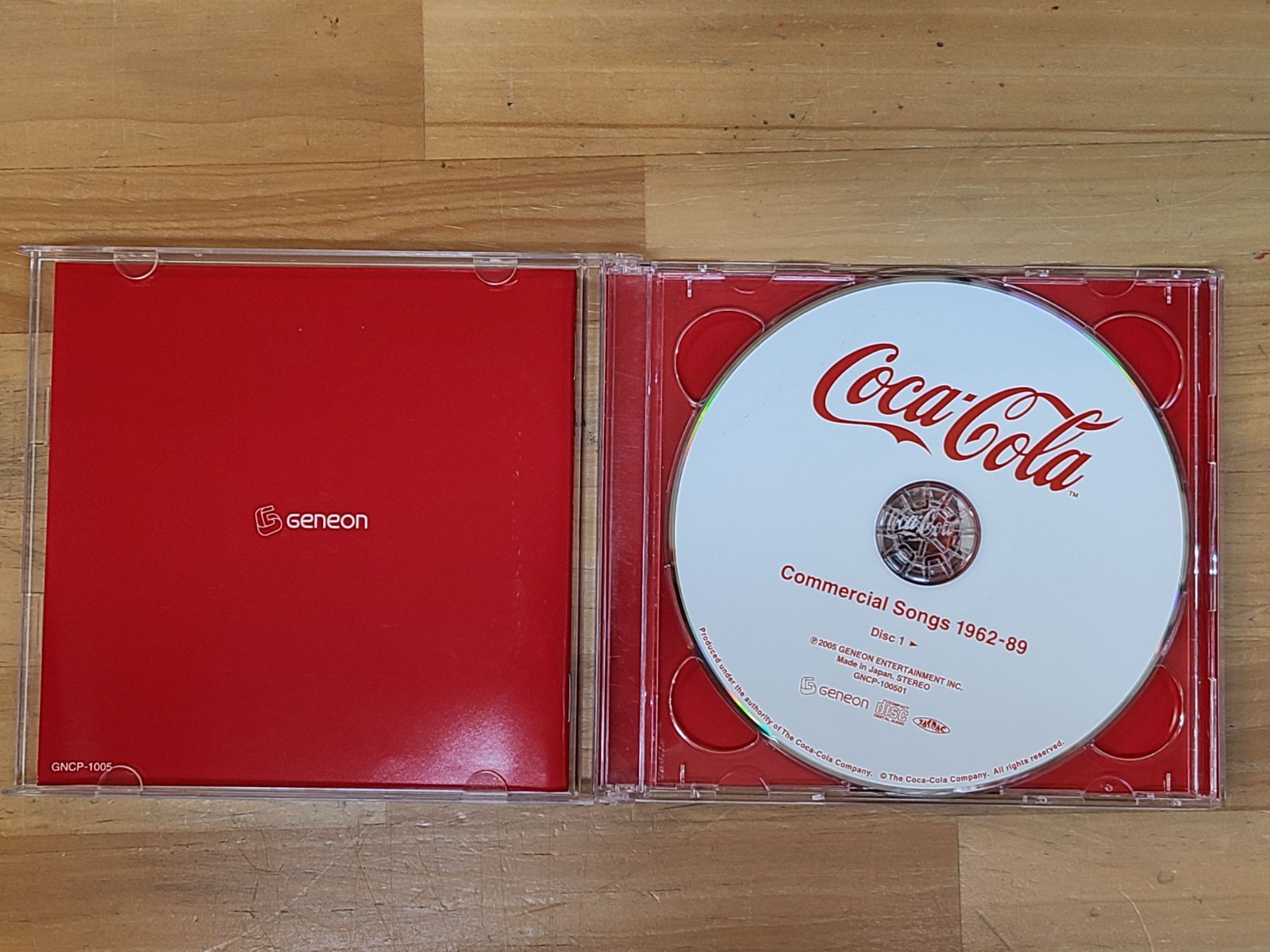 CD 希少 廃盤 CD コカ・コーラCMソング集 Super More 帯付 ハガキ付