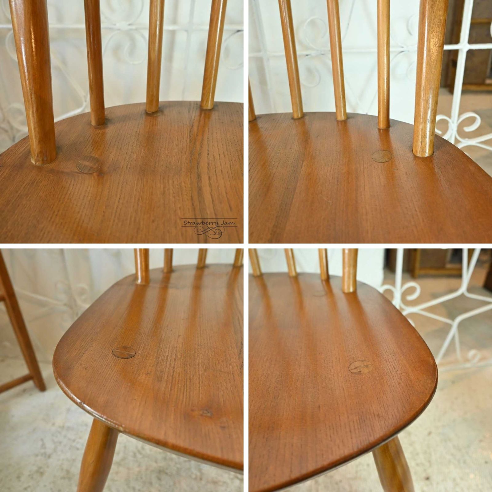 英国アンティークERCOLアーコールフープバックチェア/イス(37-296-2) 英国アンティークERCOLアーコールフープバックチェア/イス(37-296-2