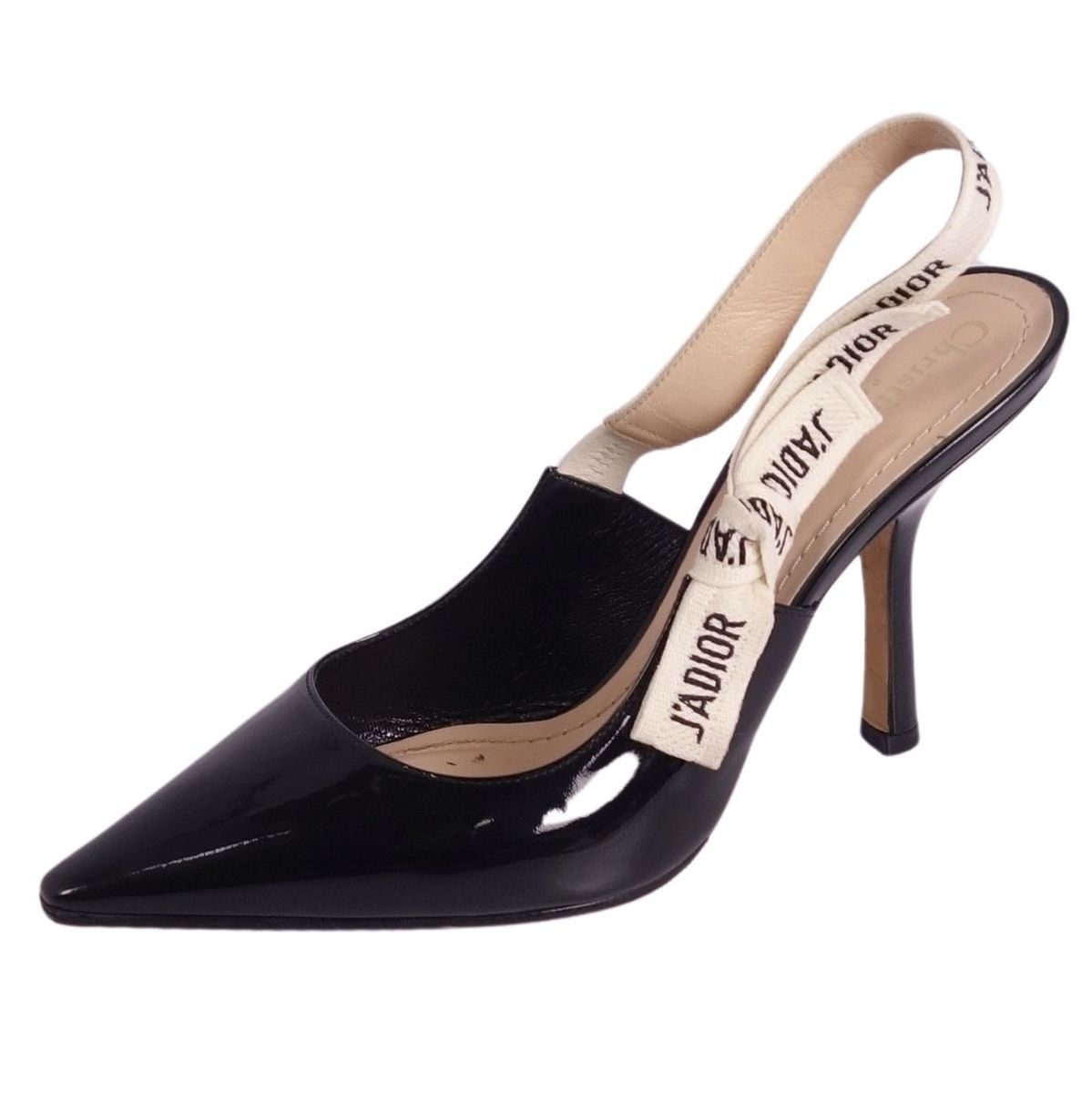 クリスチャンディオール Christian Dior パンプス バックストラップ