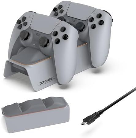 新品※未使用] PS5 コントローラー 充電スタンド【新登場-2in1