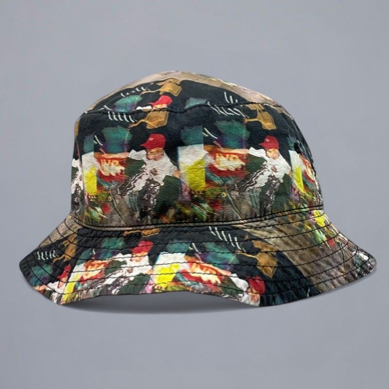 コムデギャルソン、Supreme バケットハット カラフル Supreme x Comme Des Garcons CDG Red Bucket Hat SS14 Harold