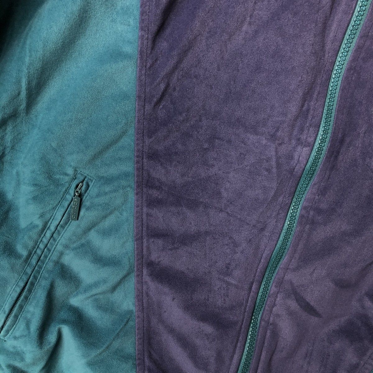 ベロアジャージ バックロゴ