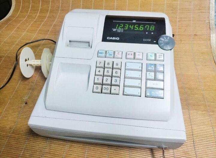 カシオレジスター　16CR　簡単便利特殊　送料込　002099 CASIO 電子レジスター 16CR - メルカリ
