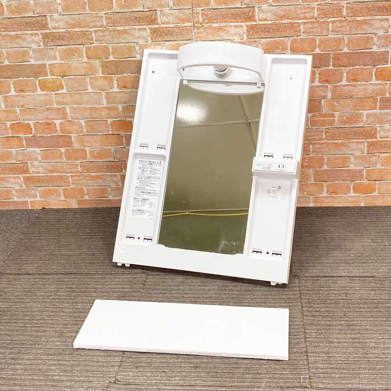 品 訳あり TOTO 1面鏡|洗面化粧台用ミラーキャビネット 化粧鏡 幅60cm LMPB060B1GDG1G 手洗台 洗面台 28J