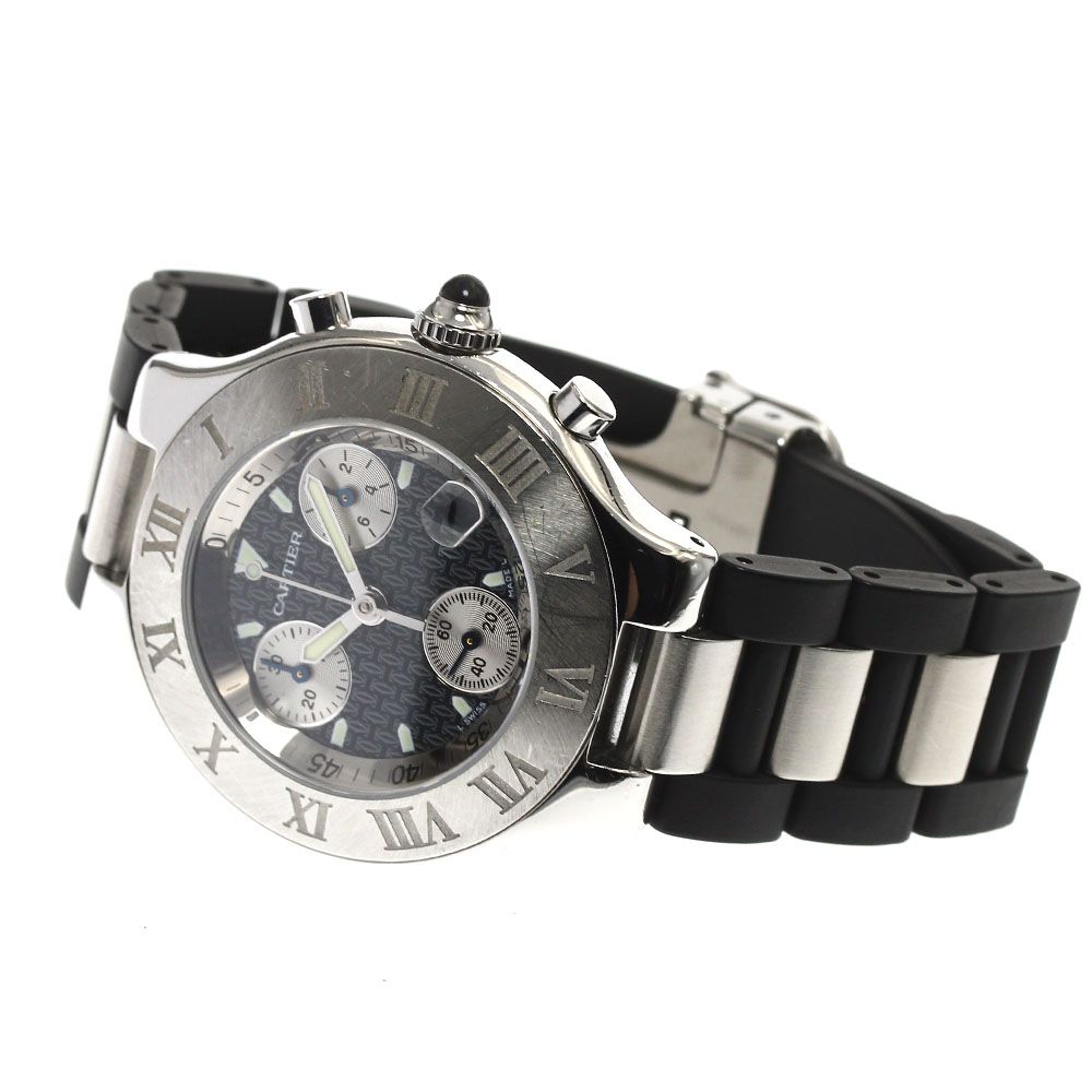 Cartier カルティエ CARTIER W10125U2 クロノスカフ デイト