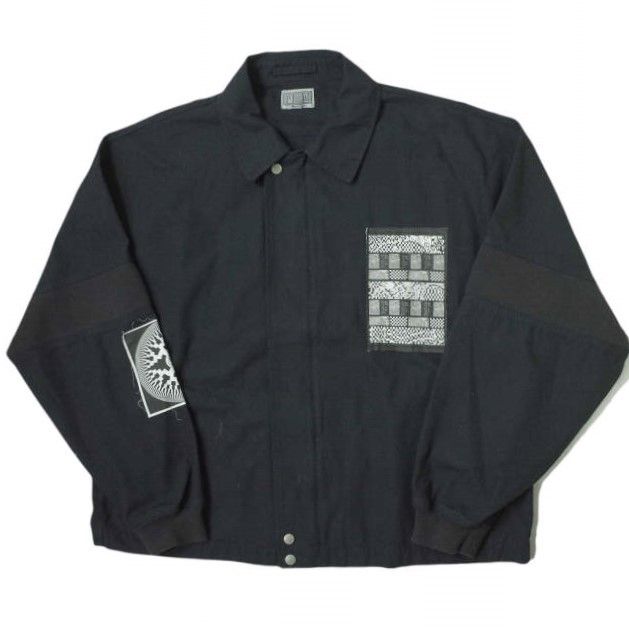 新品 C.E シーイー 22AW 日本製 OVERDYE KL PATCH JACKET オーバーダイ 