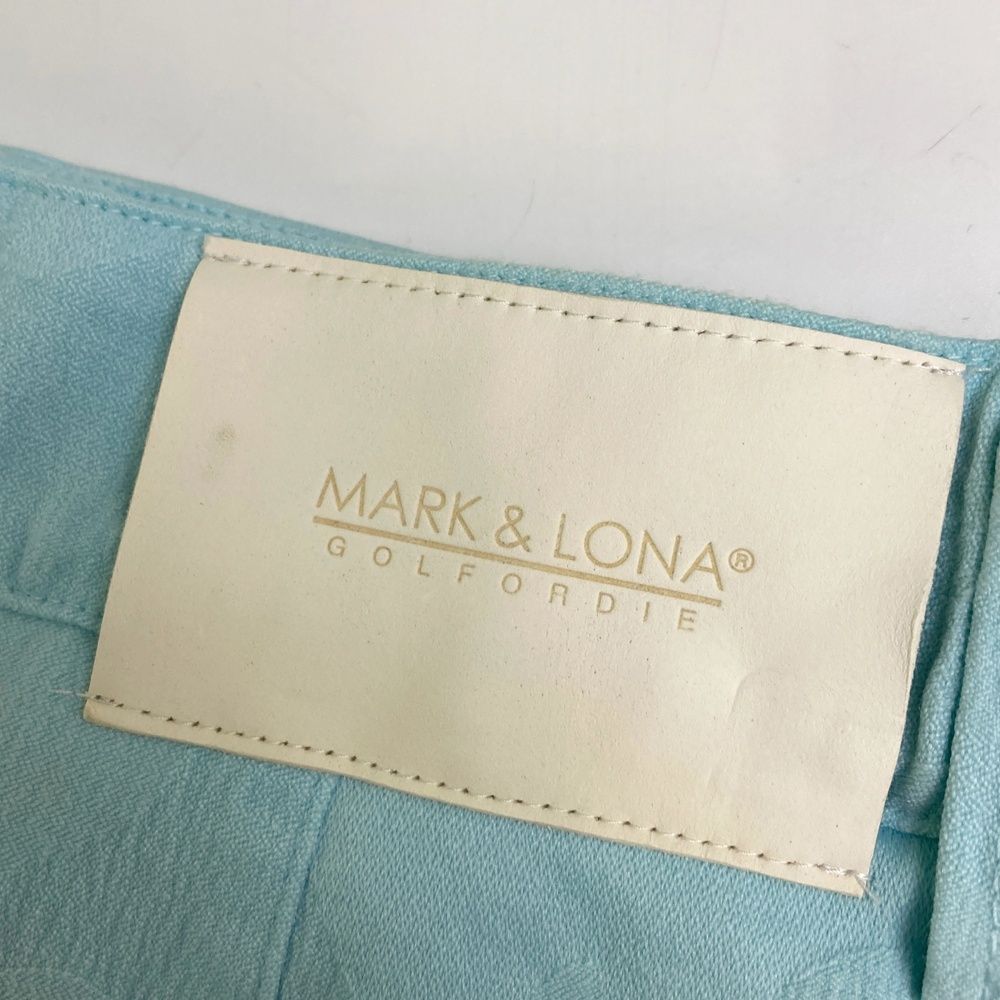 サイズ：38 MARK&amp;LONA マークアンドロナ 2024年モデル ストレッチスカート カモフラ柄 ブルー系 [240101475455] ゴルフウェア レディース ストスト サイズ：38 MARK&LONA マークアンドロナ 2024年モデル