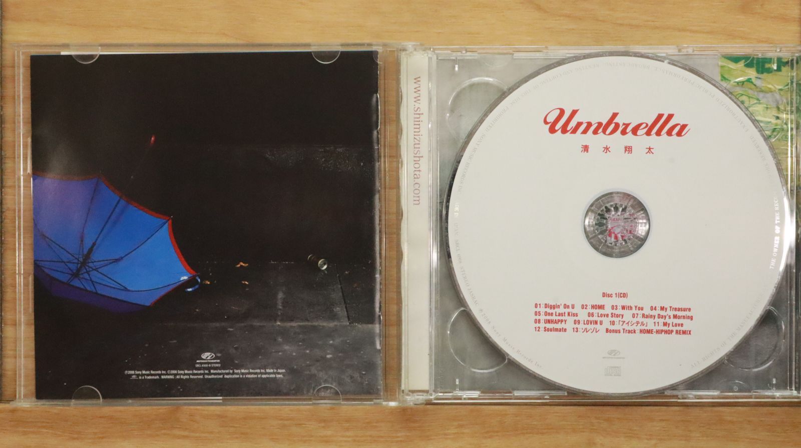 国内盤CD☆清水翔太/Shota Shimizu□ Umbrella(初回生産限定盤
